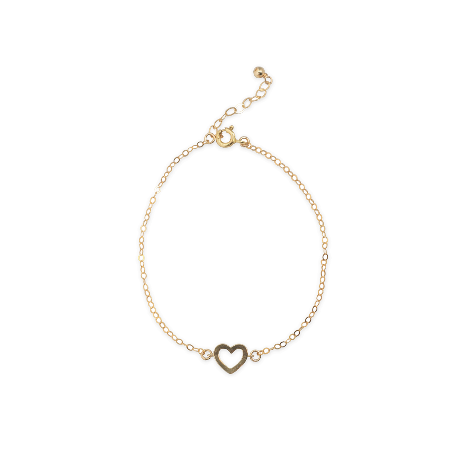 Open Heart Bracelet