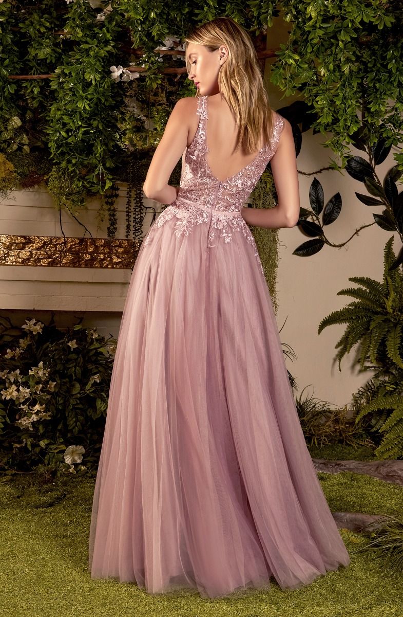 Sade Lace Tulle Gown